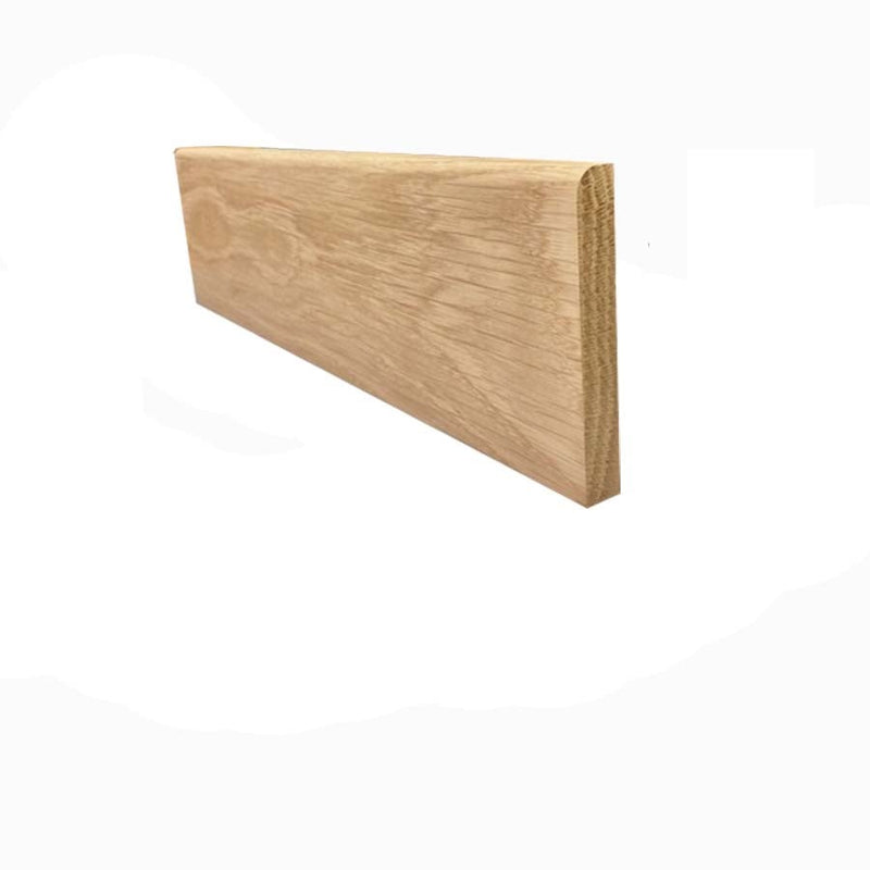 American White Oak Bullnosed Skirting £7.99 per metre 90mm x 16mm Finished Size