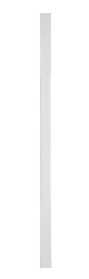 White Primed Stop Chamfer Half Newel Post 1500mm